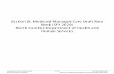 Section IX. Medicaid Managed Care Draft Rate Book (SFY ...
