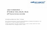ab136949 – (Fluorescent) PGE2 ELISA Kit
