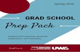 Prep Pack - University of Wisconsin–La Crosse