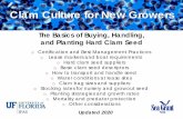 Clam Culture for New Growers