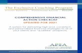 COMPREHENSIVE FINANCIAL ACTION CHECKLIST UPDATED …