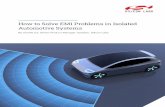 How to Solve EMI Problems in Isolated Automotive Systems