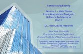 Software Engineering Session 7 Main Theme From Analysis ...