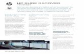 HP Sure Recover Infosheet