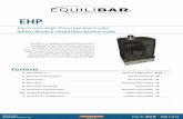 Equilibar EHP Installation and Maintenance Guide