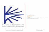Fusion Registry - Metadata Technology