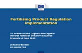 Fertilising Product Regulation implementation