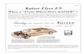 Kaiser Flyer # 9 - Kaiser Bill