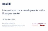 International trade developments in the fluorspar market