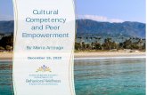 Cultural Competency and Peer Empowerment