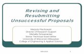 Revising Rejected Grant Proposals - University of Texas at ...
