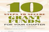 STEPS TO SECURE GRANT FUNDS - iwla.org
