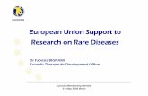 European Union Support to Research on Rare Diseases