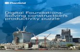 Digital Foundations: Solving construction’s productivity ...
