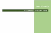2017-2018 Student Handbook - Dartmouth College