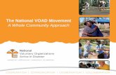 The National VOAD Movement - Rhode Island