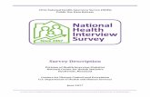 2016 National Health Interview Survey Description