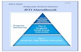 2011-2012 Estacada School District RTI Handbook