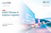 India’s Pioneer in Express Logistics