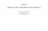 2019 Manual for Marblehead Waters