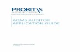 AQMS AUDITOR APPLICATION GUIDE - SAE ITC