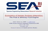 Economics of Human Systems Integration: The Pratt ...