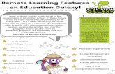 Remote Learning Pamphlet - Education Galaxy