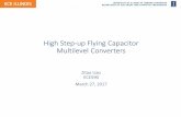 High Step-up Flying Capacitor Multilevel Converters