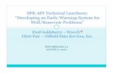 SPE-API Technical Luncheon: “Developing an Early-Warning ...