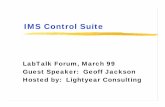 IMS Control Suite Presentation