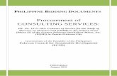 Procurement of CONSULTING SERVICES - pcsd.gov.ph