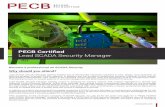 PECB Certified Lead SCADA Security Manager