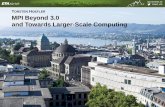 MPI Beyond 3.0 and Towards Larger-Scale Computing - T. Hoefler