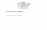 Food Act 2006 - Home - Queensland Legislation
