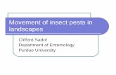 Pest Movement in Landscapes - Purdue University