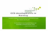 CCS developments in Norway