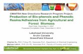 OMAFRA New Directions Research Program Project: Production ...