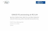 GRACE-FO processing at IfE/LUH