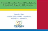 Overview of Critical Race Theory (CRT) vs. Culturally ...