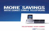 MORE SAVINGS WITH COAST CABLE TELEPHONE