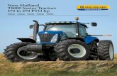 New Holland T8000 Series Tractors 175 to 270 PTO hp