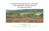 FINAL EVALUATION of UN-REDD Viet Nam Programme - DRAFT