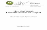 Line KA1 North Launcher/Receiver Project