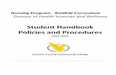 Student Handbook Policies and Procedures