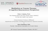 Meditation as Trauma Therapy: A Cognitive Neuroscience ...