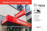 Specialty Doors for Healthcare Design