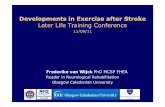 Developments in Exercise after Stroke