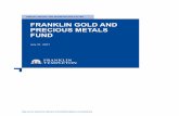 Franklin Gold and Precious Metals Fund Annual Report