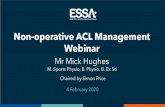 Non-operative ACL Management Webinar