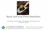 Basic Soil and Plant Nutrition - mbmg.ucanr.edu